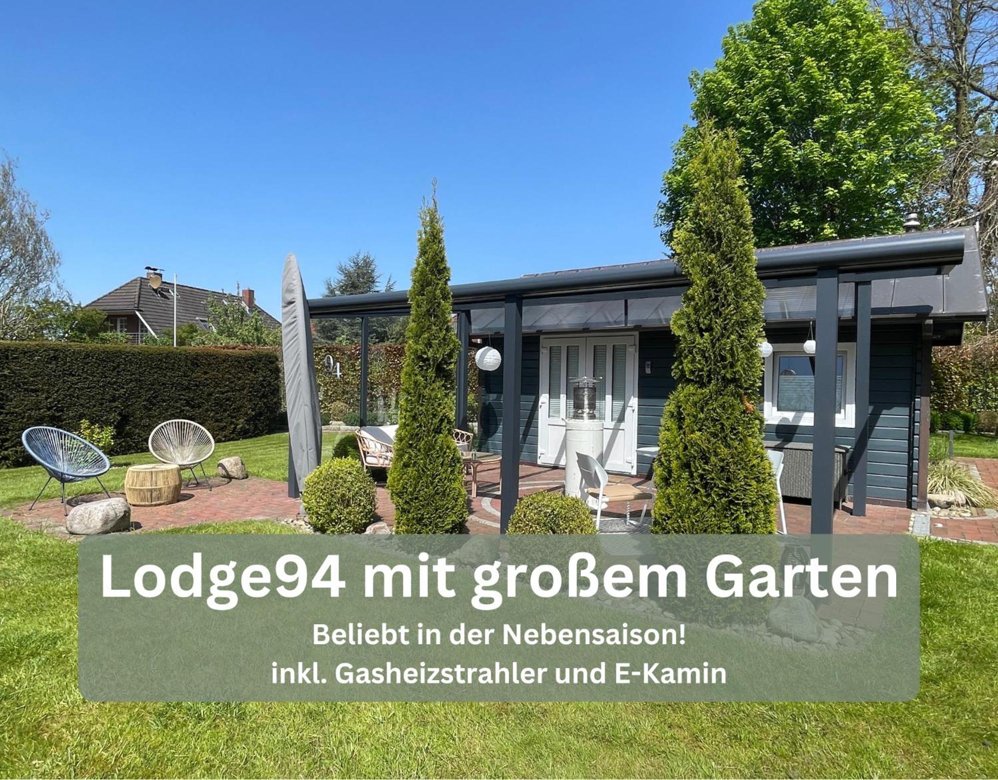 Lodge94 - Tinyhouse Kleiner Luxus Wilhelmshaven Exteriér fotografie